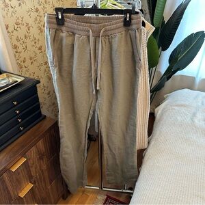 James Perse olive linen pants Sz 2